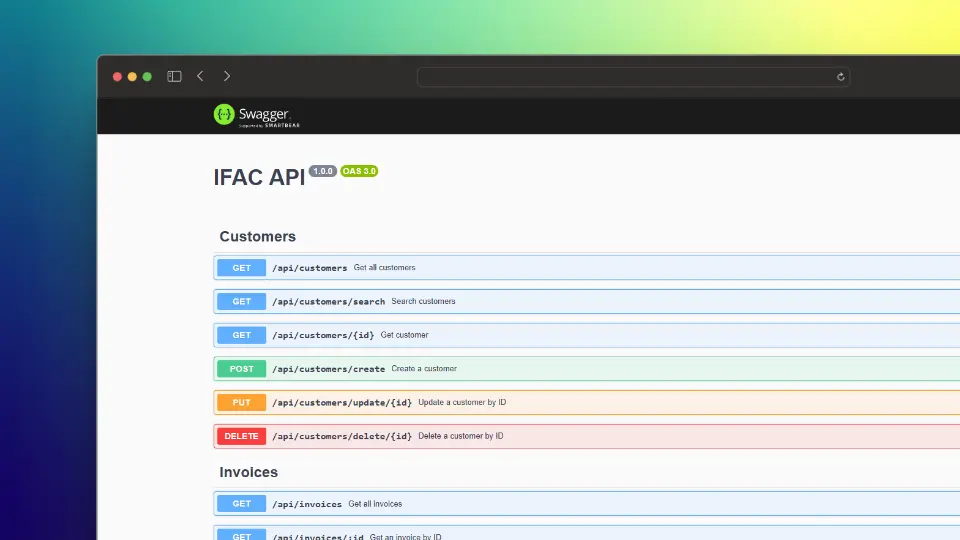 API REST Ifac